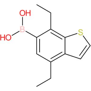 4,7-diethylbenzothiophene-6-boronic acid