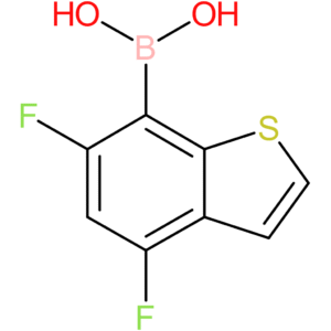 (4,6-difluoro-1-benzothiophen-7-yl)boronic acid