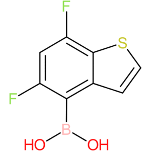 (5,7-difluoro-1-benzothiophen-4-yl)boronic acid