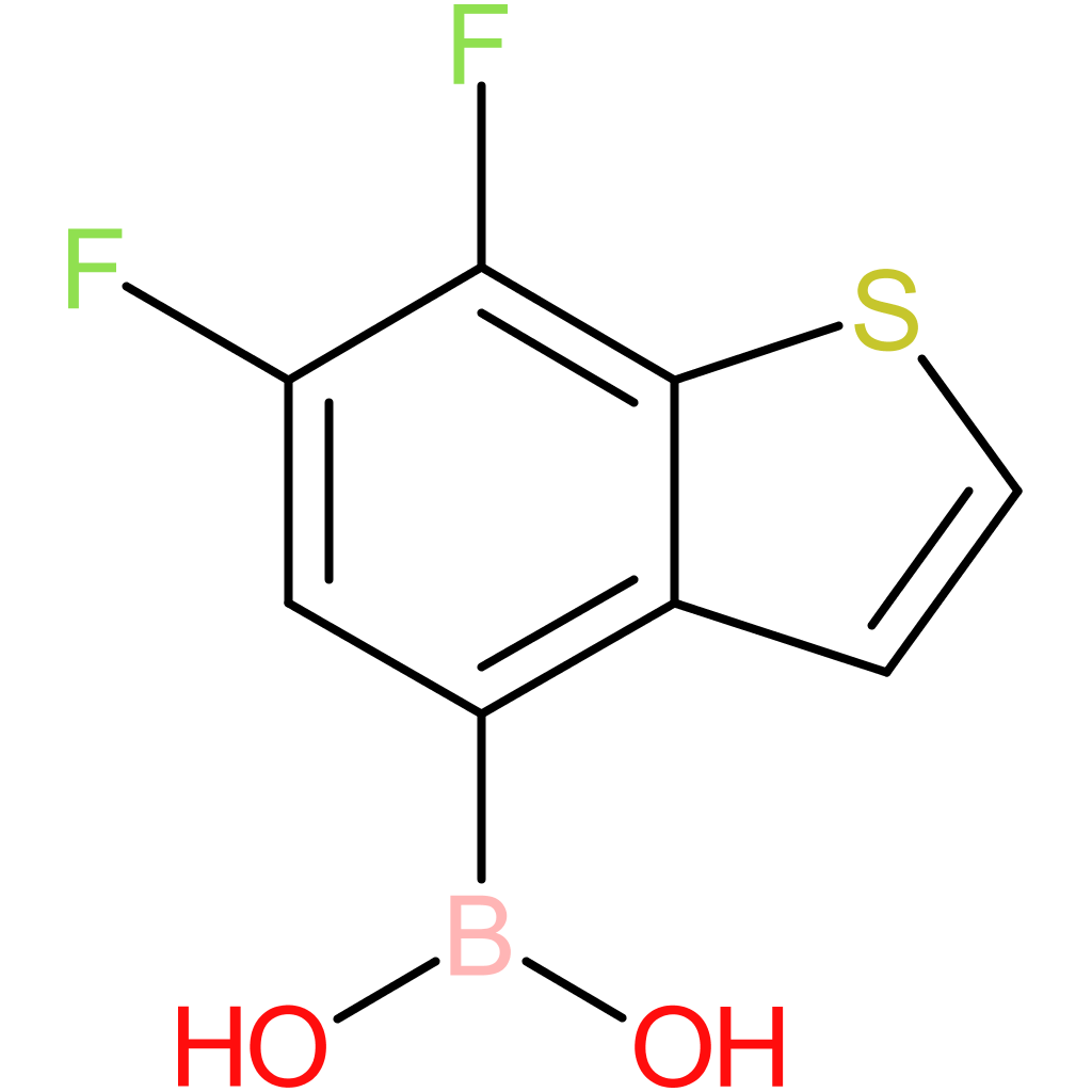 (6,7-difluoro-1-benzothiophen-4-yl)boronic acid