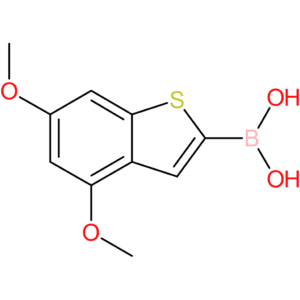 4,6-dimethoxybenzothiophene-2-boronic acid