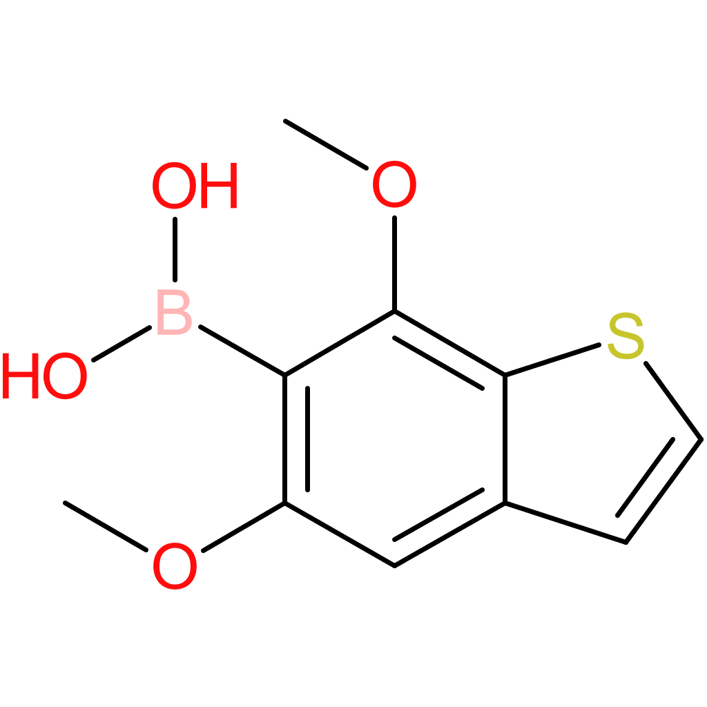 5,7-dimethoxybenzothiophene-6-boronic acid