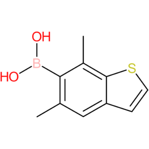 5,7-dimethylbenzothiophene-6-boronic acid