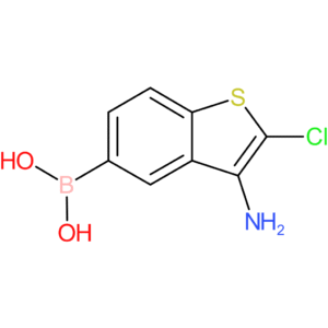 3-amino-2-chlorobenzothiophene-5-boronic acid
