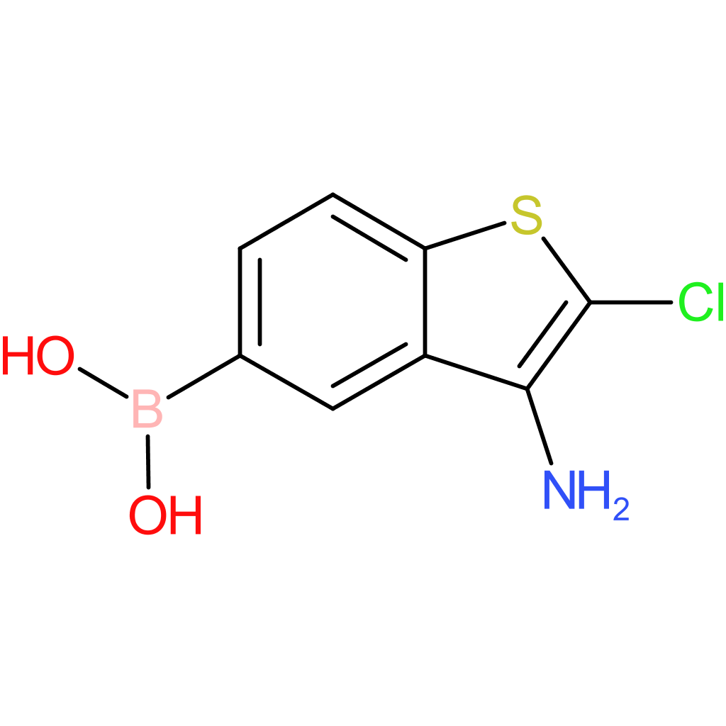 3-amino-2-chlorobenzothiophene-5-boronic acid