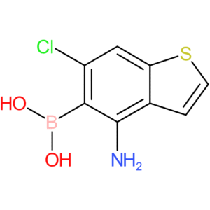 4-amino-6-chlorobenzothiophene-5-boronic acid