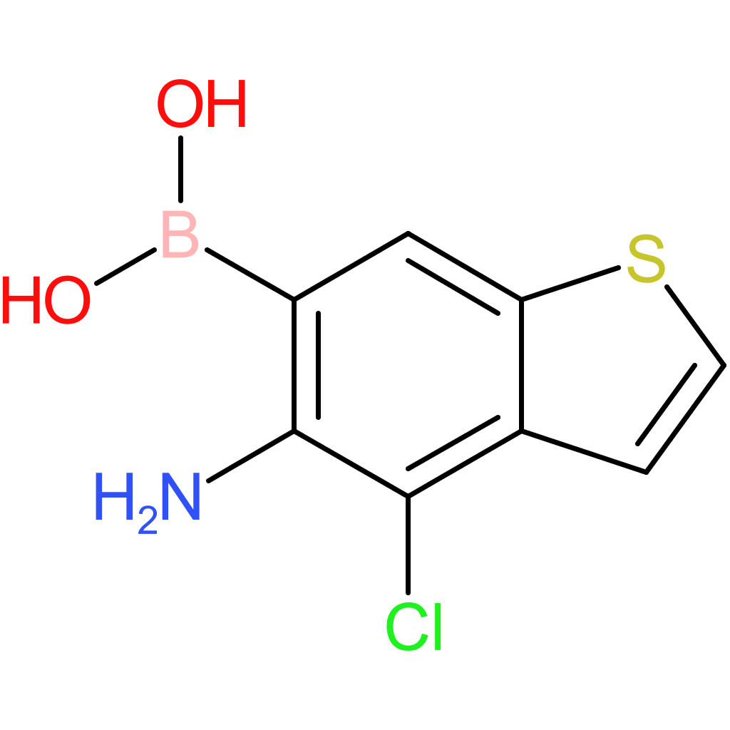 (5-amino-4-chloro-1-benzothiophen-6-yl)boronic acid