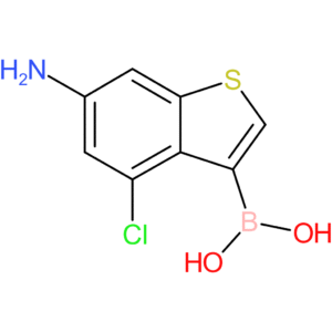 (6-amino-4-chloro-1-benzothiophen-3-yl)boronic acid