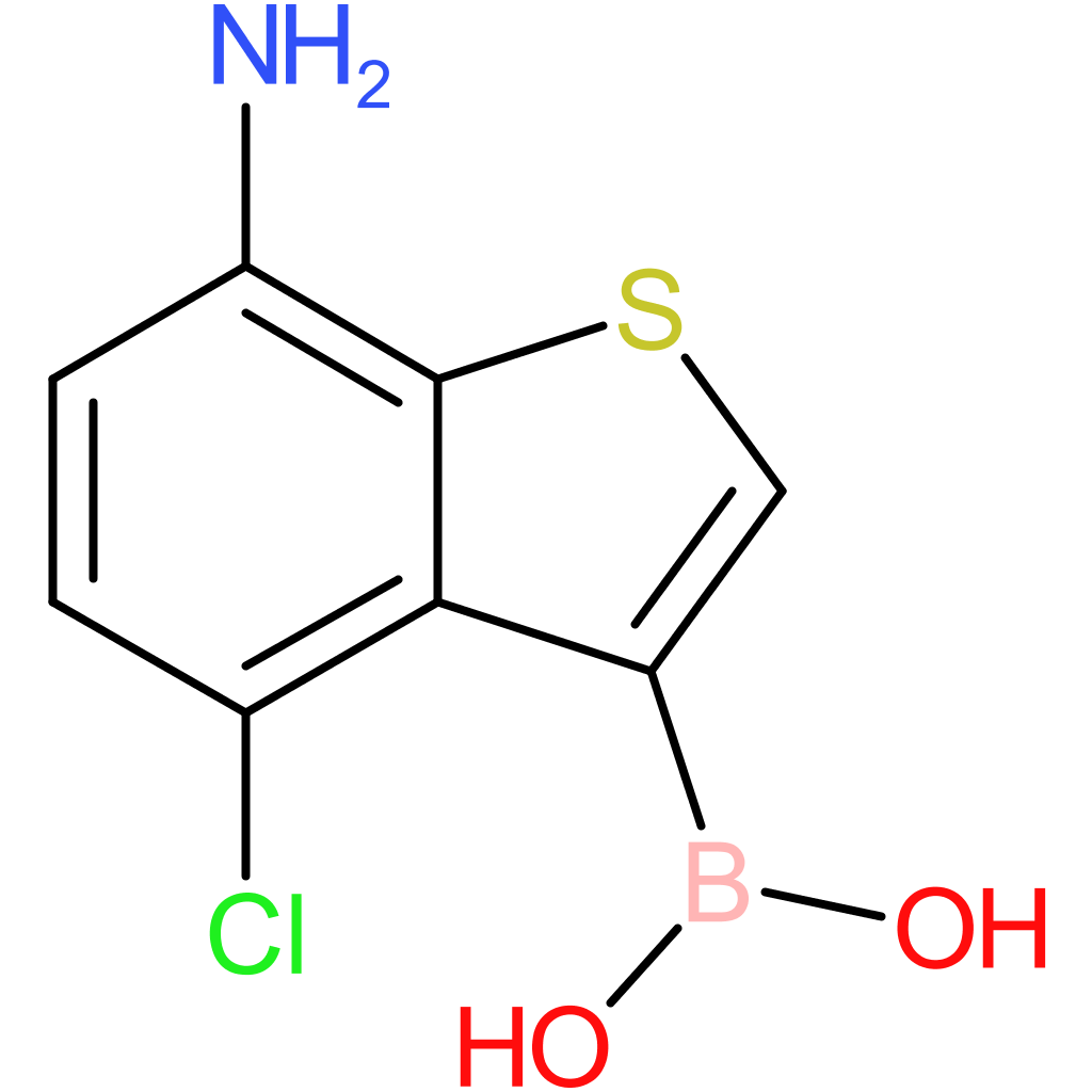 7-amino-4-chlorobenzothiophene-3-boronic acid
