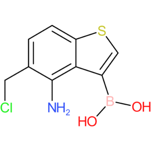 4-amino-5-(chloromethyl)benzothiophene-3-boronic acid