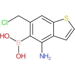 4-amino-6-(chloromethyl)benzothiophene-5-boronic acid