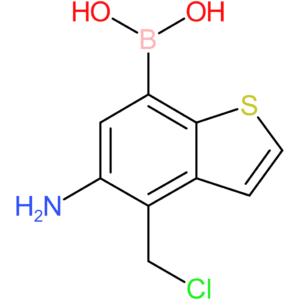 5-amino-4-(chloromethyl)benzothiophene-7-boronic acid