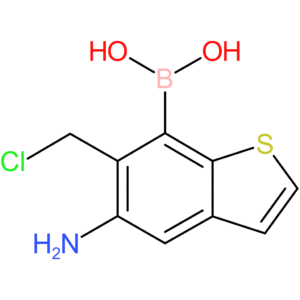5-amino-6-(chloromethyl)benzothiophene-7-boronic acid