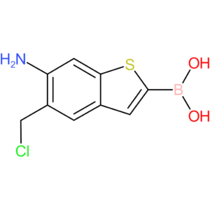 6-amino-5-(chloromethyl)benzothiophene-2-boronic acid