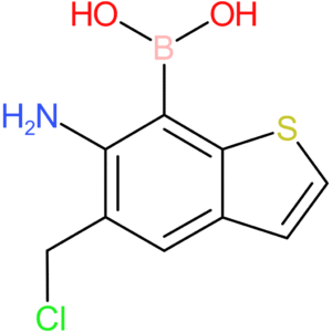 6-amino-5-(chloromethyl)benzothiophene-7-boronic acid