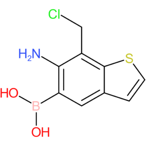 6-amino-7-(chloromethyl)benzothiophene-5-boronic acid