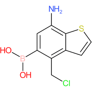 7-amino-4-(chloromethyl)benzothiophene-5-boronic acid