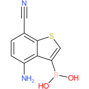 4-amino-7-cyanobenzothiophene-3-boronic acid