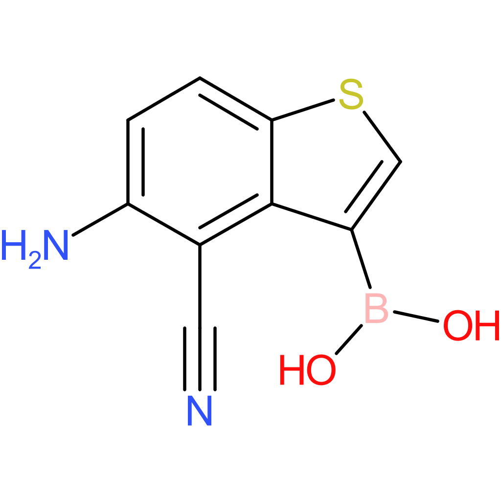 5-amino-4-cyanobenzothiophene-3-boronic acid