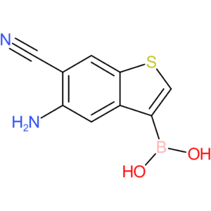 5-amino-6-cyanobenzothiophene-3-boronic acid