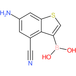 6-amino-4-cyanobenzothiophene-3-boronic acid