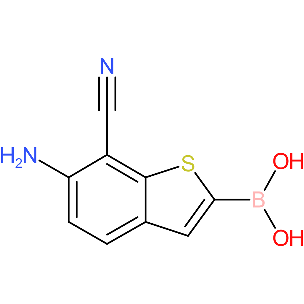 6-amino-7-cyanobenzothiophene-2-boronic acid