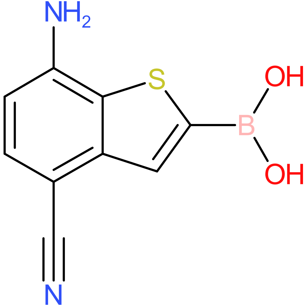 7-amino-4-cyanobenzothiophene-2-boronic acid