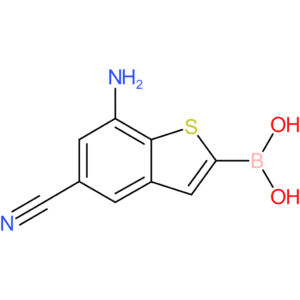 7-amino-5-cyanobenzothiophene-2-boronic acid