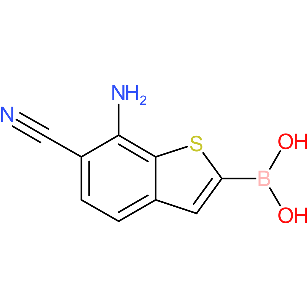 7-amino-6-cyanobenzothiophene-2-boronic acid