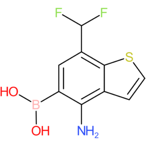 4-amino-7-(difluoromethyl)benzothiophene-5-boronic acid