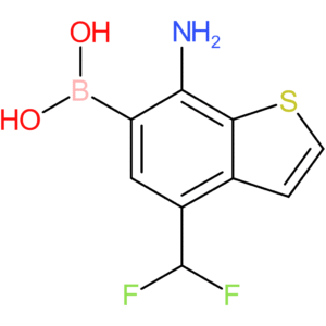 7-amino-4-(difluoromethyl)benzothiophene-6-boronic acid