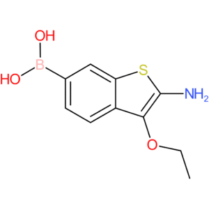 2-amino-3-ethoxybenzothiophene-6-boronic acid
