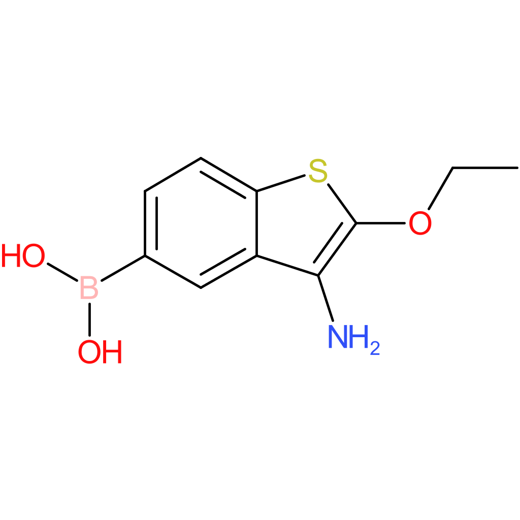 3-amino-2-ethoxybenzothiophene-5-boronic acid