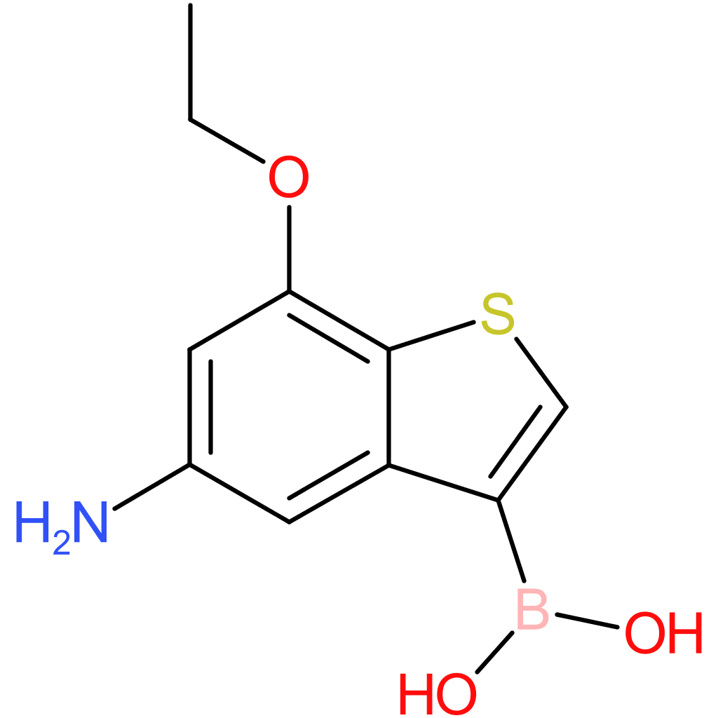 5-amino-7-ethoxybenzothiophene-3-boronic acid