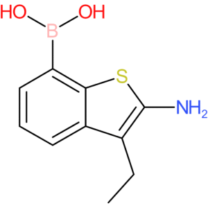 2-amino-3-ethylbenzothiophene-7-boronic acid