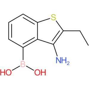 3-amino-2-ethylbenzothiophene-4-boronic acid