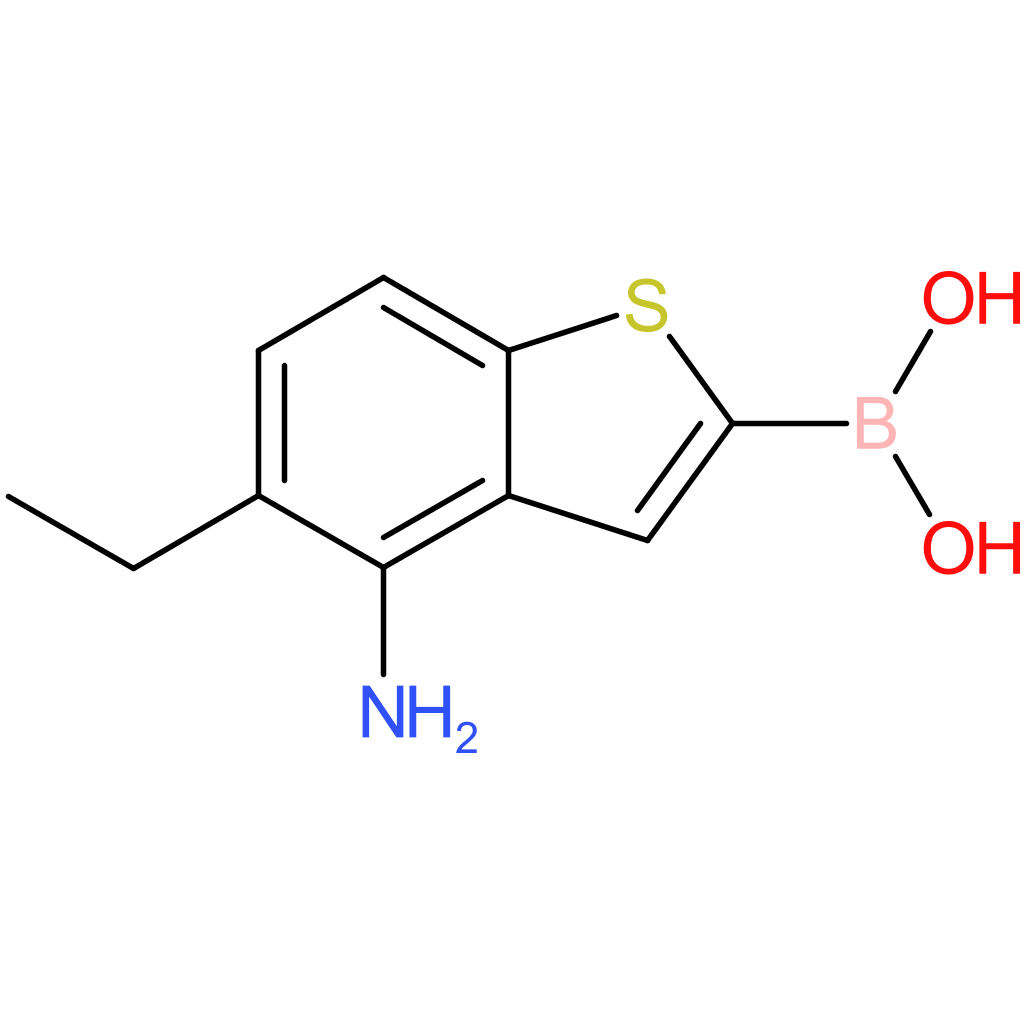 4-amino-5-ethylbenzothiophene-2-boronic acid