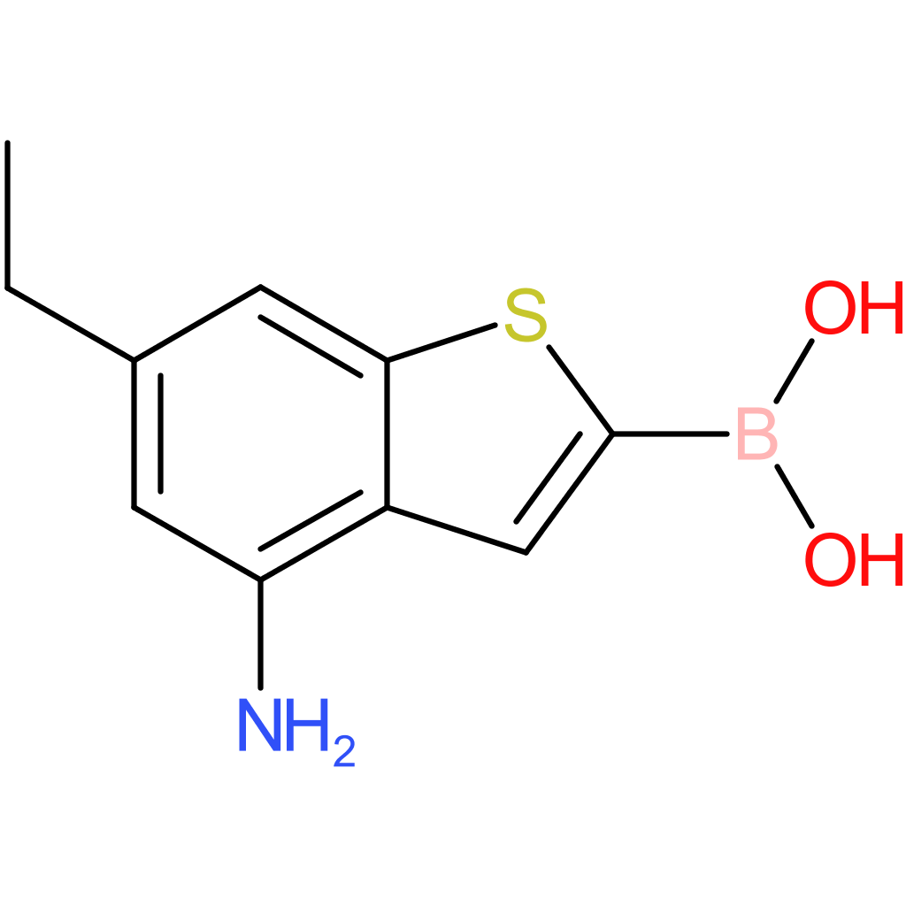 4-amino-6-ethylbenzothiophene-2-boronic acid
