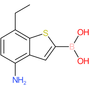 4-amino-7-ethylbenzothiophene-2-boronic acid
