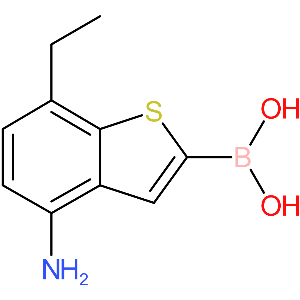 4-amino-7-ethylbenzothiophene-2-boronic acid