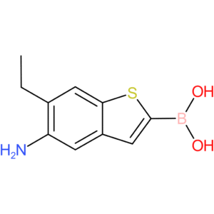 5-amino-6-ethylbenzothiophene-2-boronic acid