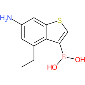 6-amino-4-ethylbenzothiophene-3-boronic acid
