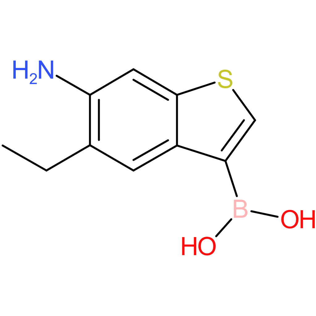 6-amino-5-ethylbenzothiophene-3-boronic acid