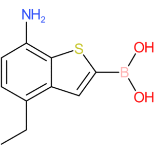 7-amino-4-ethylbenzothiophene-2-boronic acid