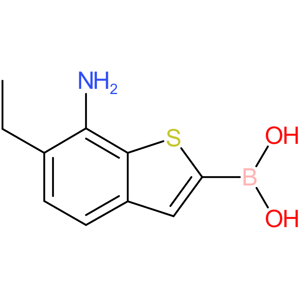 7-amino-6-ethylbenzothiophene-2-boronic acid