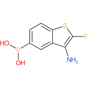 3-amino-2-fluorobenzothiophene-5-boronic acid