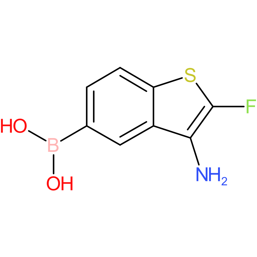 3-amino-2-fluorobenzothiophene-5-boronic acid