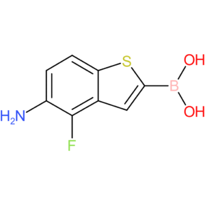 5-amino-4-fluorobenzothiophene-2-boronic acid