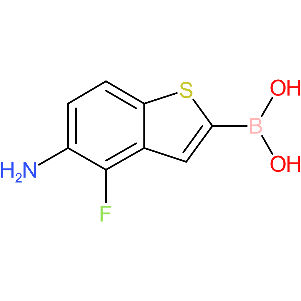 5-amino-4-fluorobenzothiophene-2-boronic acid