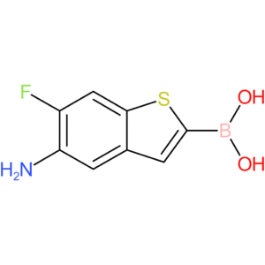 5-amino-6-fluorobenzothiophene-2-boronic acid